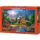 Castorland Cottage in The Moon Garden 1000 Pieces