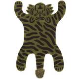 Black Rugs Kid's Room Ferm Living Safari Tufted Rug Tiger 46.5x63"
