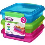 Food Containers Sistema Sandwich Food Container 3pcs 0.45L