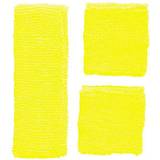 Widmann Sweatband Set Neon Yellow