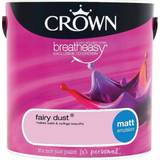 Crown Breatheasy Wall Paint, Ceiling Paint Fairy Dust 2.5L