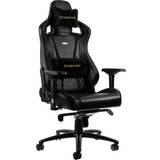 Noblechairs Epic Real Leather Gaming Chair - Black