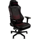 Noblechairs Gaming Chairs Noblechairs Hero Real Leather Gaming Chair - Black/Red