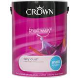 Crown Breatheasy Wall Paint, Ceiling Paint Pink 5L