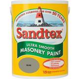 Sandtex Green - Outdoor Use Paint Sandtex Ultra Smooth Masonry Concrete Paint Green 5L