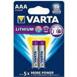 Varta Batteries - Camera Batteries Batteries & Chargers Varta Lithium AAA 2-pack