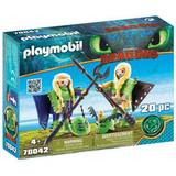 Dragos Play Set Playmobil Ruffnut and Tuffnut with Flight Suit 70042