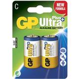 GP Batteries Ultra Plus Alkaline C Compatible 2-pack