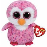 Penguins Soft Toys TY Beanie Boo Glider the Pink Penguin 15cm