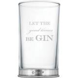 English Pewter Let The Good Times Be Gin Drink Glass 35.4cl