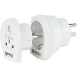 White Travel Adapters Skross World to USA