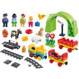 Plastic Toy Trains Playmobil My First Train Set 70179