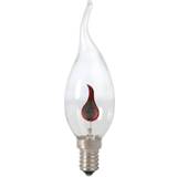 E14 Energy-Efficient Lamps Calex 439636 Flicker Flame 3W E14