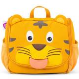 Children Toiletry Bags & Cosmetic Bags Affenzahn Timmy Tiger Toiletry Bag - Yellow/Brown
