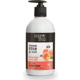 Organic Shop Hand Washes Organic Shop Rose Peach Nourishing Hand Soap 500ml