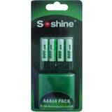 Soshine AAA 900mAh Compatible 4-pack