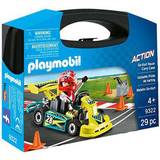 Playmobil Action Figures Playmobil Go-Kart Racer Carry Case 9322