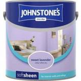 Johnstones Soft Sheen Wall Paint, Ceiling Paint Purple 2.5L
