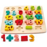 Hape Knob Puzzles Hape Chunky Number 23 Pieces