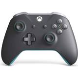 Xbox wireless controller blue Microsoft Xbox One Wireless Controller - Grey/Blue