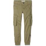 Cargo Trousers - Girls Children's Clothing Name It Bamgo Cargo Pants - Deep Lichen Green (13151735)