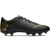 Gold Football Shoes Nike Vapor 12 Academy Mg M - Black/Metallic Vivid Gold