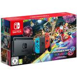 Nintendo Switch Game Consoles Nintendo Switch - Red/Blue - 2019 - Mario Kart 8 Deluxe