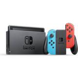 Red Game Consoles Nintendo Switch Neon Blue + Neon Red Joy-Con 2019