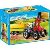 Playmobil Tractors Playmobil Tractor with Feed Trailer 70131