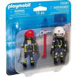 Fire Fighters Action Figures Playmobil Rescue Firefighters 70081