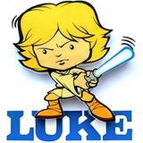 Star Wars Luke Skywalker 3D Mini Wall Lamp