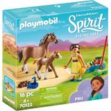 Horses Action Figures Playmobil Pru with Horse & Foal 70122