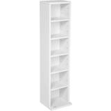 Tectake Shelving Systems tectake CD Stand Shelving System 21x90cm