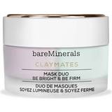 Enzymes Facial Masks BareMinerals Claymates Be Bright & Be Firm Mask Duo 58g