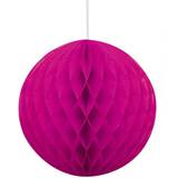 Unique Party Hanging Ball Neon Pink