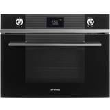 Built-in - Combination Microwaves Microwave Ovens Smeg SF4102MCN Black