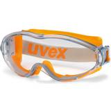 Industry Helmets - White Safety Helmets Uvex Ultrasonic Safety Glasses 9302