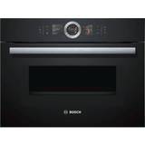 Bosch Built-in - Combination Microwaves Microwave Ovens Bosch CMG656BB6B Black