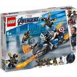 Lego Marvel Super Heroes Captain America Outriders Attack 76123