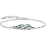 Thomas Sabo Feather Bracelet - Silver/Multicolour