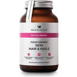 Manganese Supplements Wild Nutrition Food-Grown Skin Hair & Nails 60 pcs