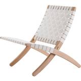 Fabric Lounge Chairs Carl Hansen & Søn MG501 Cuba Lounge Chair 76cm