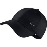 Headgear Nike Metal Swoosh H86 Hat Unisex - Black/Metallic Silver