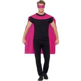 Coats & Capes Fancy Dresses Smiffys Cape with Eyemask Pink