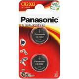 Batteries - Button Cell Batteries Batteries & Chargers Panasonic CR2032 2-pack