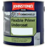 Johnstone's Trade Grey Paint Johnstone's Trade Stormshield Flexible Primer Undercoat Wood Paint Grey 2.5L