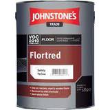 Floor Paints - White Johnstone's Trade Flortred Floor Paint White 2.5L