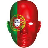 Green Masks Rubies Portugal Flag Face Mask