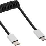 InLine Spiral USB C-USB Micro-B 2.0 0.5m