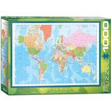 Eurographics Modern Map of the World 1000 Pieces